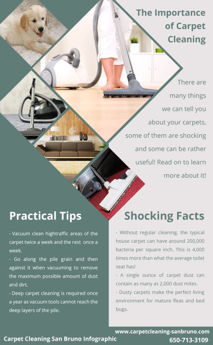 Carpet Cleaning San Bruno Infographic